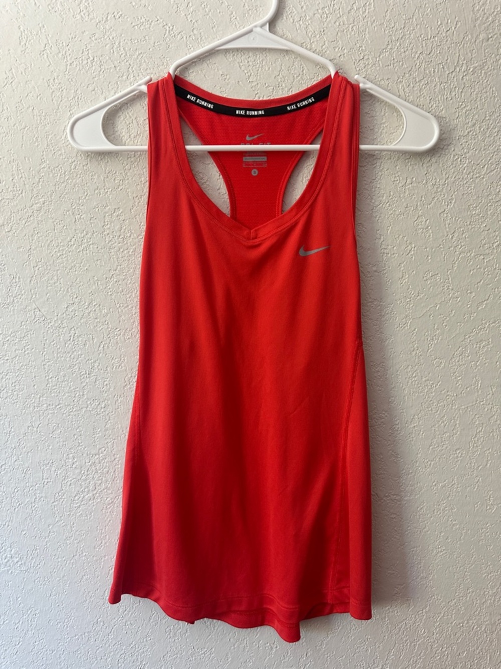 Nike Women's Bright Red Performance Racerback Tank